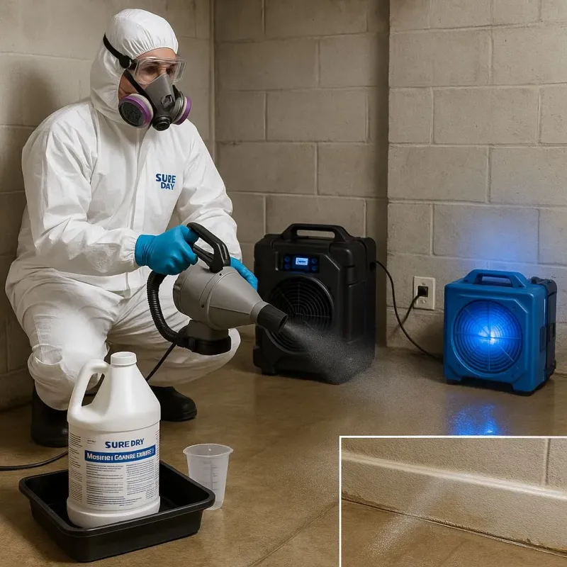 Sanitization and Odor Removal process in Seeley, CA